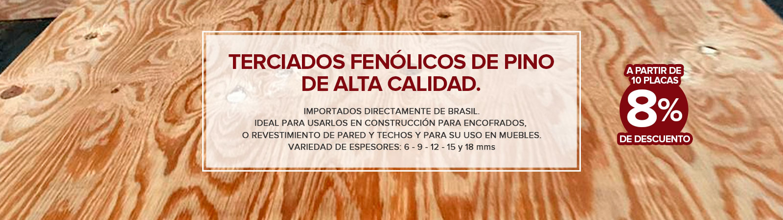 Bienvenidos a Madera San Blas SRL